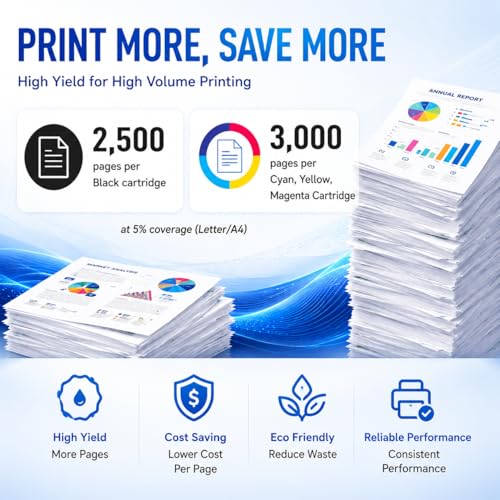305A Toner Cartridges 4-Pack Compatible 305A Replacement for HP 305X 305A CE410A CE411A CE412A CE413A Toner Cartridge for Pro 400 Color MFP M451dn M475dn M476nw Pro 300 Color M351A M351 Printer — view 3