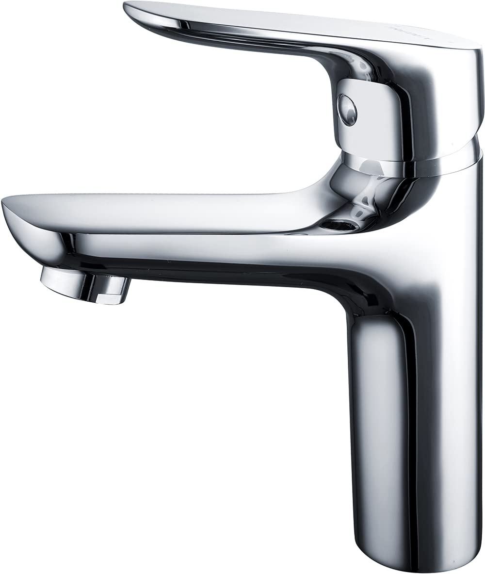 Dance Single Lever Basin Mixer With Popup Waste