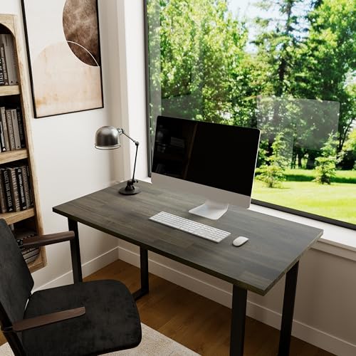 image for Howizz 48 x 25 in. Solid Wood Table Top, Mocha Stained Acacia Desktop 