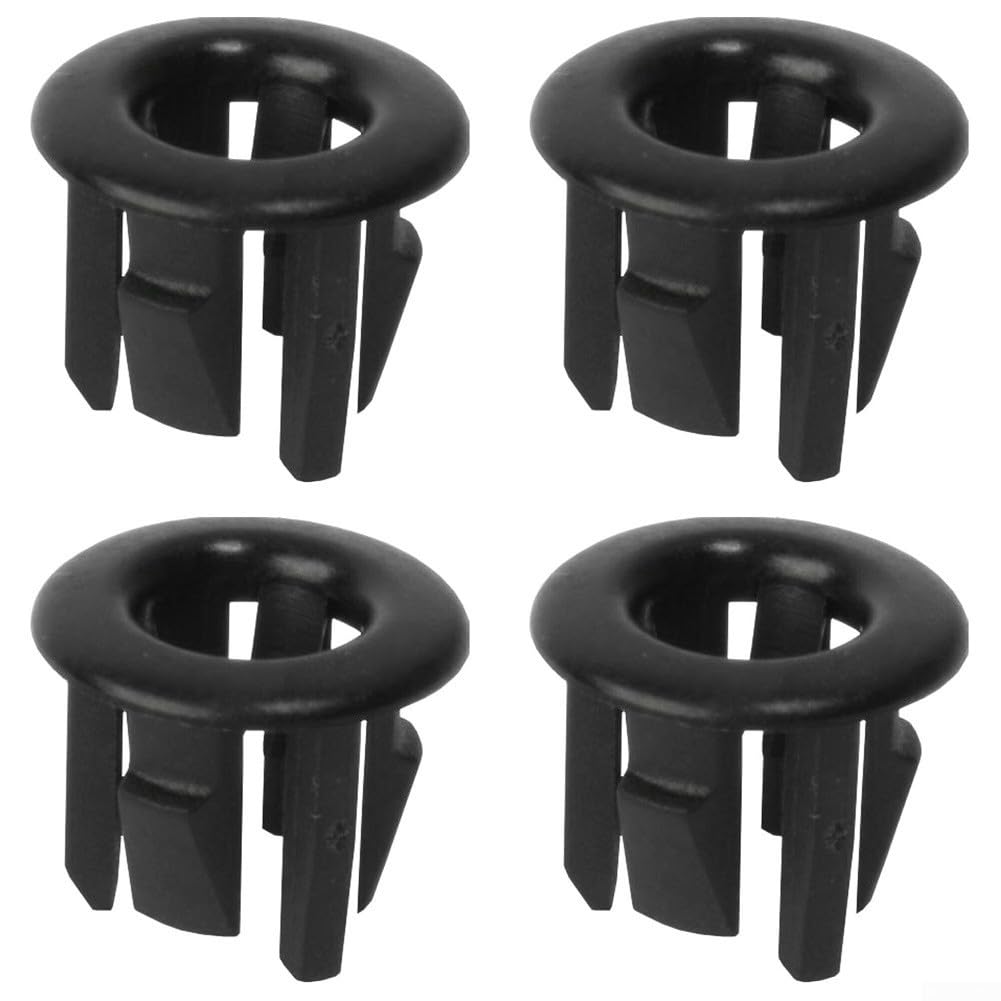Door Lock Rod Grommet for BMW X5 E53 4 Pieces Black Plastic Interior Switch Control Replacement Parts for Compatible with 1999-2006 Models 51418408567
