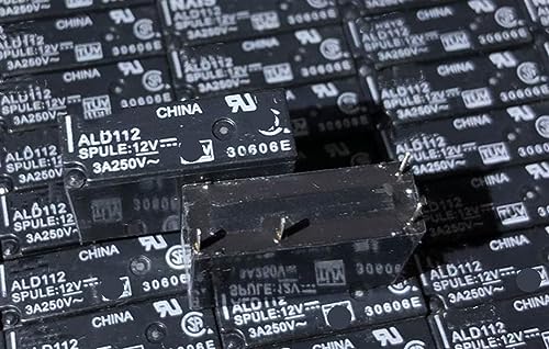 Relé ALD112 12V con capacidad de conmutación rápida de 3A y 4 pines