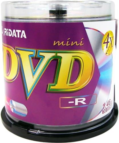 Ridata Mini DVD-R 4X Media 50 pack (Discontinued by Manufacturer)