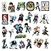 50Pcs Manga My Hero Academia Stickers Mixed Pack,Cartoon Characters Stickers Movie Decorative Sticker for Kids Teens Adults Waterproof Sticker for Water Bottle Laptop (Hero)