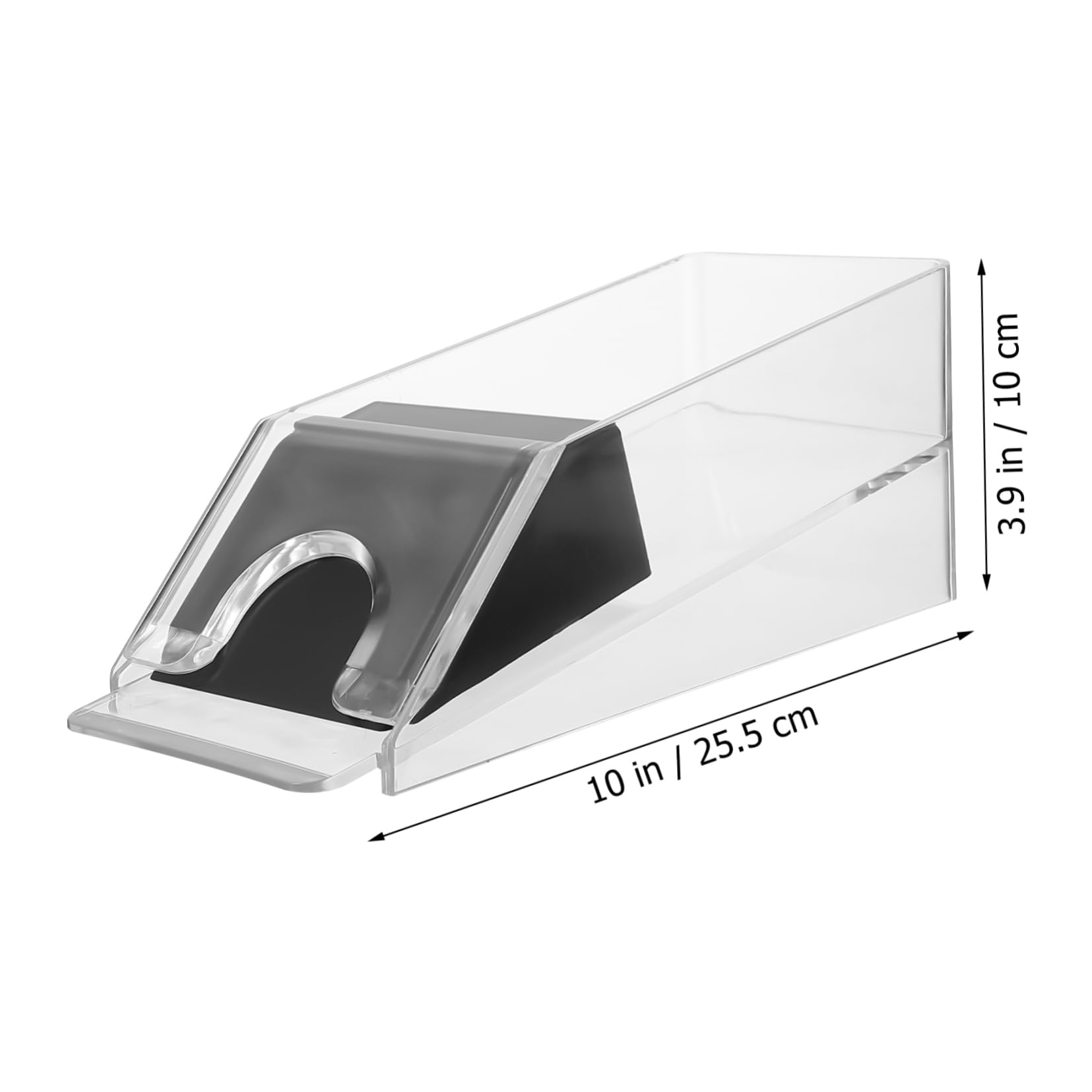 TOYANDONA 1pezzi Dispenser Professionale Per Carte Acrilico Strumento Pratico Per Giochi Da Tavolo Compatto e Trasparente Per Serate Di Poker e Giochi Di Carte Con Amici