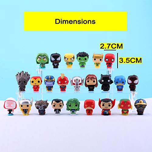 Jianyia Super Hero Cake Decorations, Home Decoration. Titan Hero Sculpture Worth Collecting (24 Pieces) #TOP1