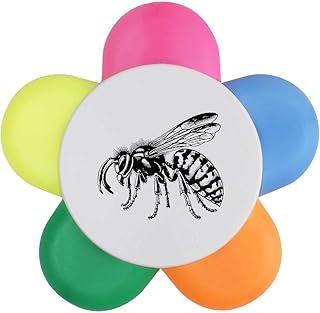 Azeeda 'Wasp Resting' Flower Shape Highlighte...