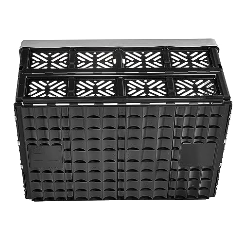 keeeper Stabile Klappbox Ida, Stabiler Kunststoff (PP), 48 x 35 x 23 cm, 32 l, Nordic Grey