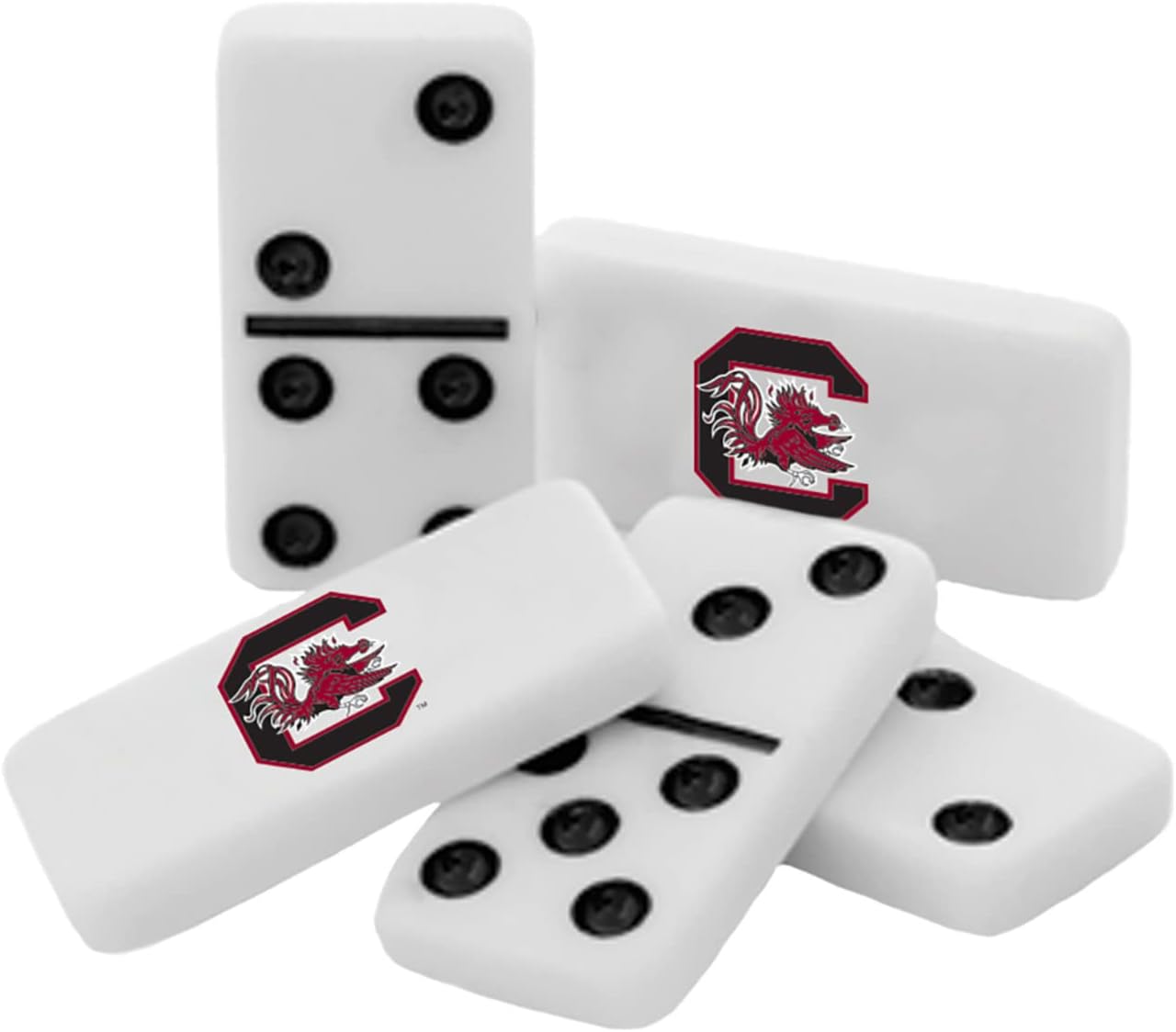 MasterPieces NCAA Collector Edition Double Six Dominoes