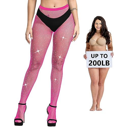 Image of Fishnet Stockings Lace Patterned Tights High Waist Pantyhose Fishnets for Women