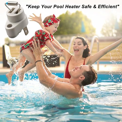 Image of 005899F Thermal Cut Off Fuse 152C Compatible with Raypak 005899F Zodiac R0012200, Fuse Thermal Fuse Link Accessories,Replacement for Swimming Pool Heaters Rollout Switch(3PCS)