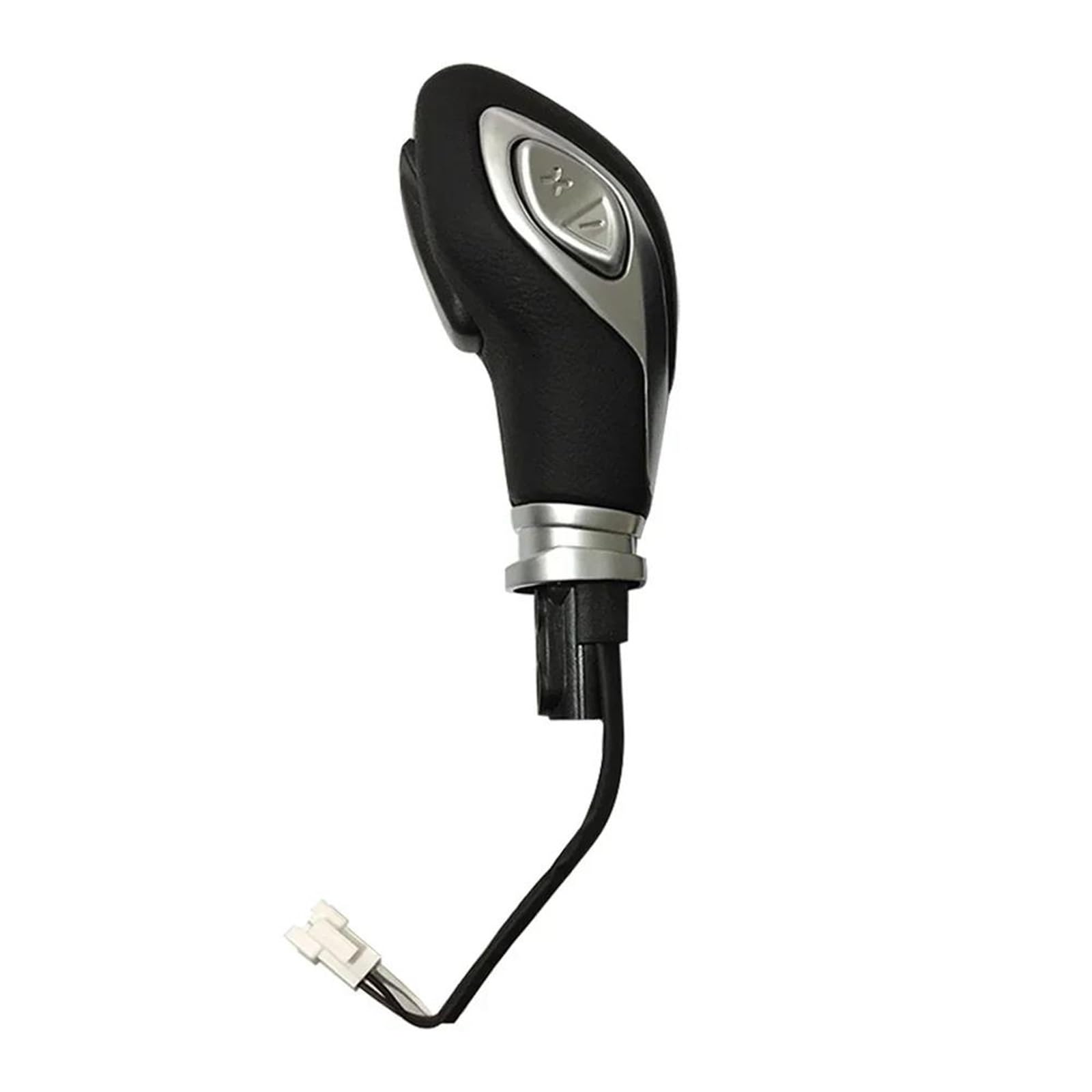 Fhuwaz A For Focus Mk3 Car Gear Knob For Focus Fiesta For Kuga For Mondeo Fusion For Ecosport Edge S-Max 2014-2016 Leather Car Gear Stick Shift Knob Shifter Lever Head(A For Focus Mk3)