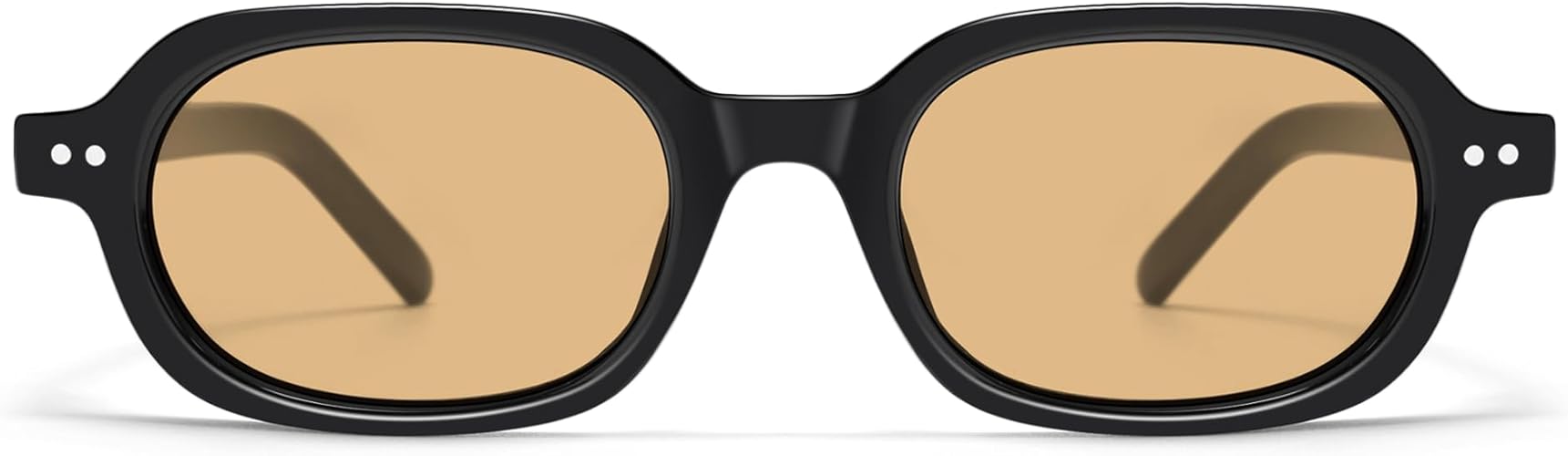 Retro Small Rectangle Sunglasses for Women Mens Trendy Rounded Square Sunnies AP3749