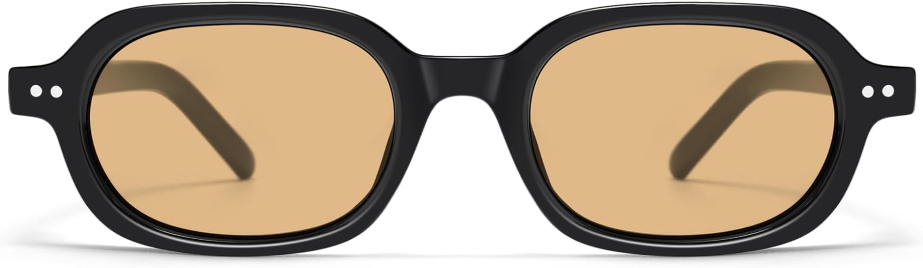 Retro Small Rectangle Sunglasses for Women Mens Trendy Rounded Square Sunnies AP3749