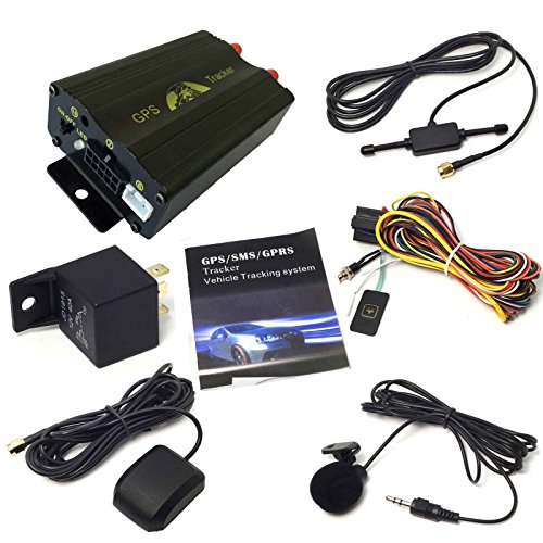 ATian GPS GPRS SMS Real-time Tracker TK103A Quad Band SD Card Slot Anti-Theft