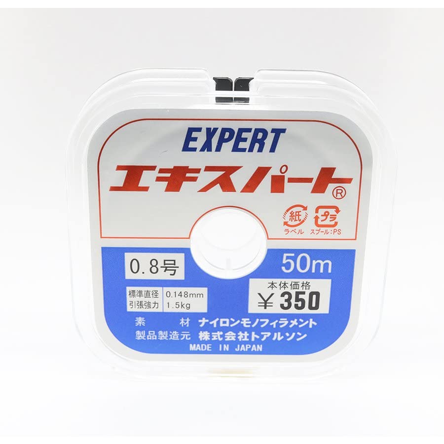 デク専用 Amazon.co.jp: トアルソン テグス0.8号 50m巻 太さ0.148mm 強度1.5kg
