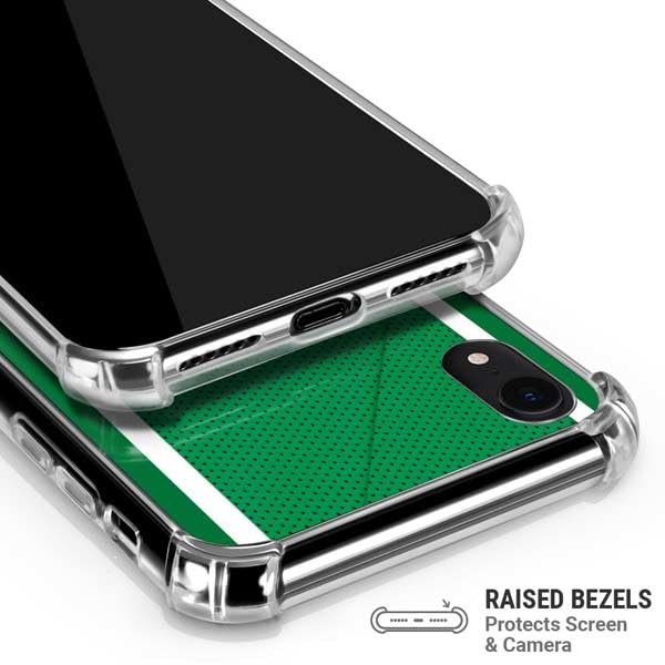 Skinit Clear Phone Case Compatible with iPhone XR - Officially Licensed NBA Boston Celtics Design