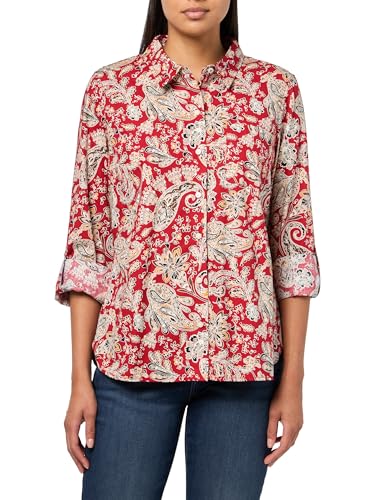 Image of Nautica Women's Button Front Long Sleeve Roll Tab Shirt