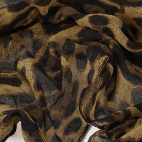 Image of GERINLY Scarfs for Women Lightweight Cotton Feel Scarves Floral Birds Print