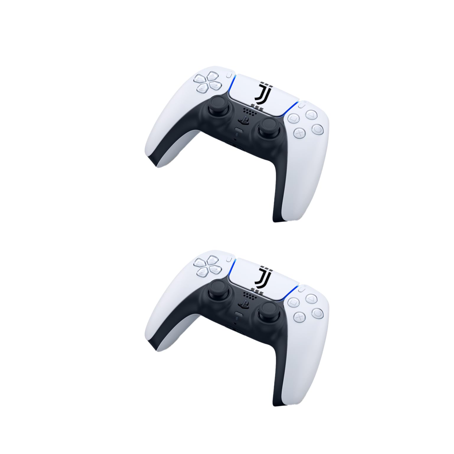 MaD Vision® Extra-Durable Skin Kit per PlayStation 5 (PS5) Disc | Set di Pellicole Adesive in Vinile Opaco per la Console e 2 Controller - per Juventus Design