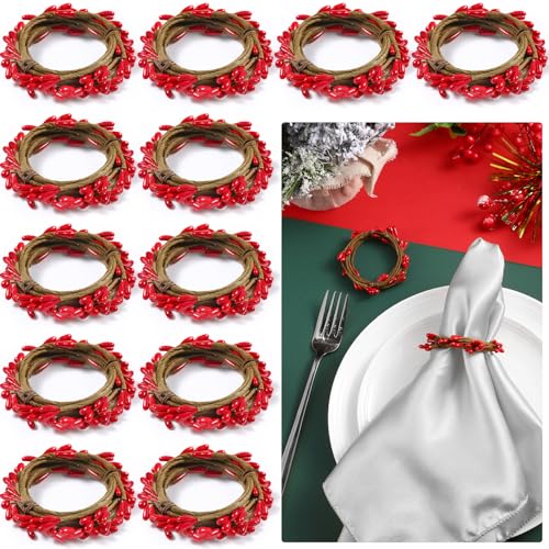 Litherr S Christmas Napkin Rings