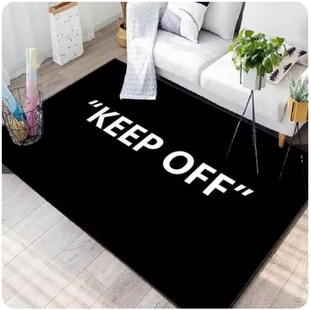 Tapis de sol Keep Off à motifs classiques pour réchauffer l'ambiance du salon