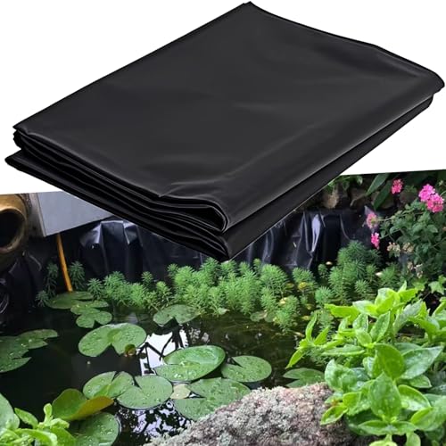 Membrana per laghetto per ruscelli da giardino, fontane, cascate e laghi artificiali, base impermeabile per laghetto
