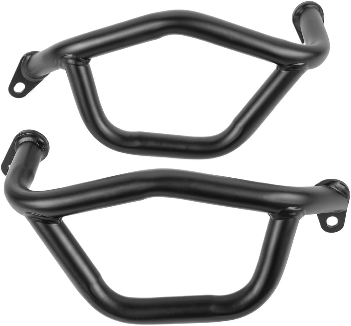 Engine Guard Crash Bars Black Upper and Lower Engine Crash Bar for NX400 for NX500 2024 Motorcycle Bumper Protection Accessories Motorbike Crash Bar Bumper