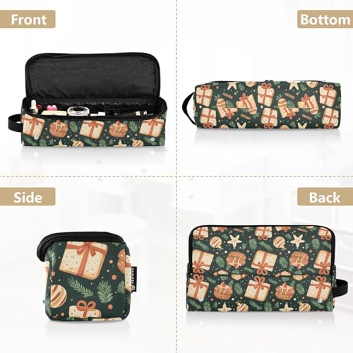 Bolsa de viaje Festive Elements Marble para herramientas de cabello, con tapete resistente al calor para planchas, rizadores y accesorios de cuidado capilar, organizador portátil miniatura 5