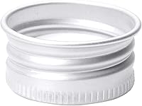 Vista 5 de Aislor Latas de aluminio Latas de acero redondas con tapa de rosca Latas de acero con tapa de tornillo Tapa de rosca Tapa de contenedores Tapa Plata