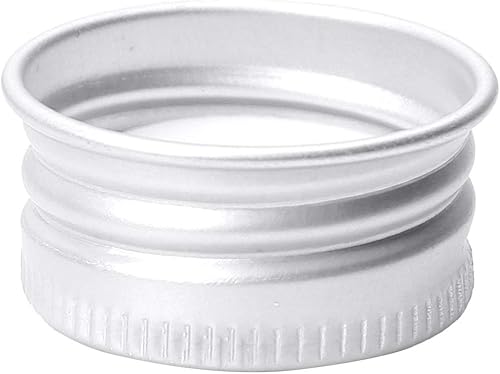 Miniatura 5 de Aislor Latas de aluminio Latas de acero redondas con tapa de rosca Latas de acero con tapa de tornillo Tapa de rosca Tapa de contenedores Tapa Plata