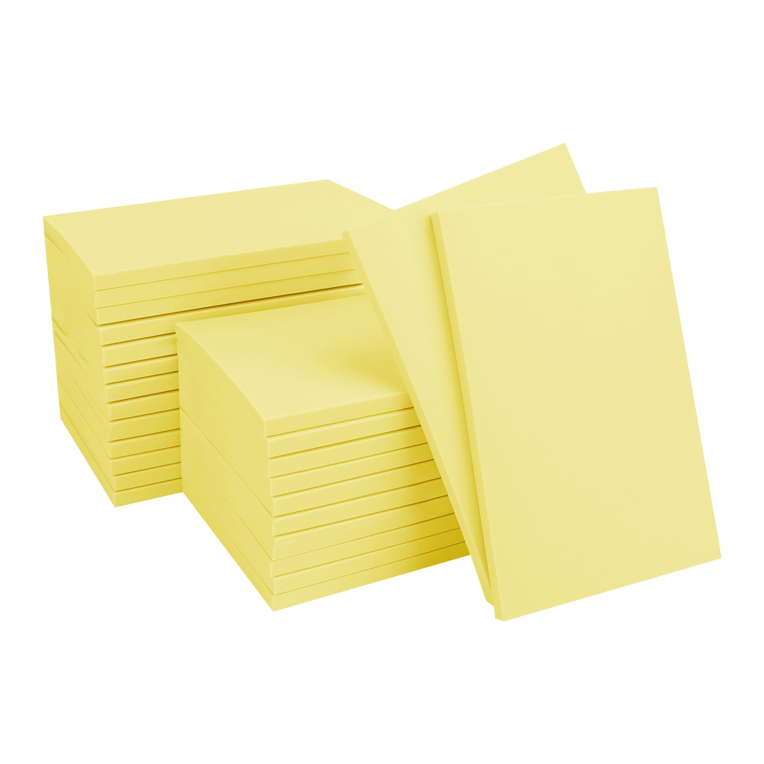 25 Pcs 4"x6" Rubber Carving Blocks, Linoleum Blocks, Yellow