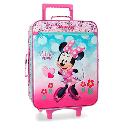 Preisvergleich Produktbild Disney Minnie Heart Koffer 50 centimeters 31.5 Pink (Rosa)
