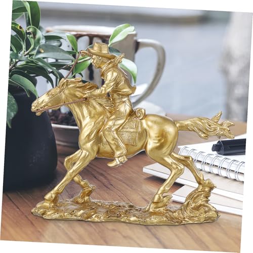Statuette de cheval en or, le présent d'inauguration idéal - 8