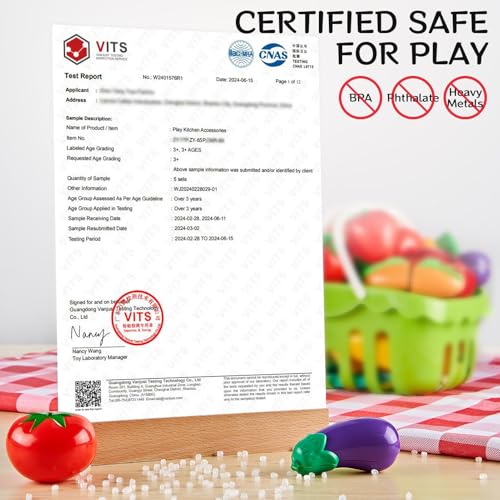 85-teiliges Spielzeug-Lebensmittelset, zum Schneiden von Spielzeug-Lebensmitteln mit 2 Körben, Spielküchen-Zubehör mit Pizza, Gemüse, Obst und Dessert, Geschenk für Jungen und Mädchen.