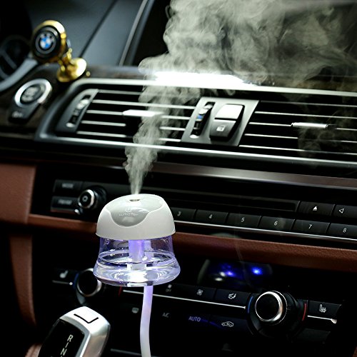 BearHoHo (Upgraded Version) Car Air Freshener Water-borne Perfumes Humidifier 5V DC USB Portable