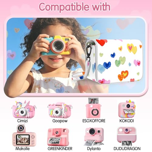Funda para cámara instantánea infantil color azul miniatura 2