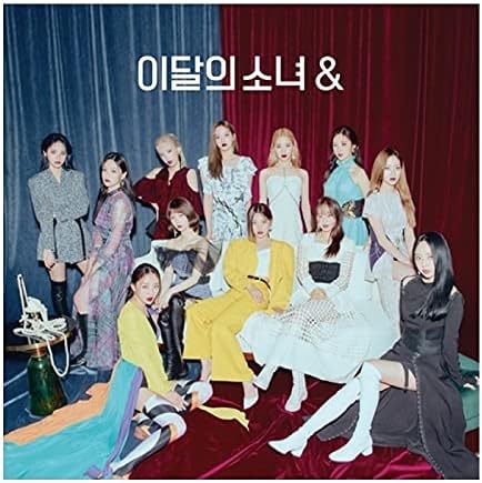 STONEMUSLE QAVMEWVDAZCV Monthly Girl Loona 4th Mini Album A Version CD+100p PhotoBook+3p PhotoCard+1p Sticker+12p Calendar Tracked-L8