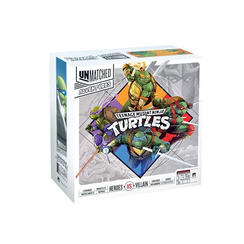 Restoration Games Unmatched Adventures Teenage Mutant Ninja Turtles miniatura 1
