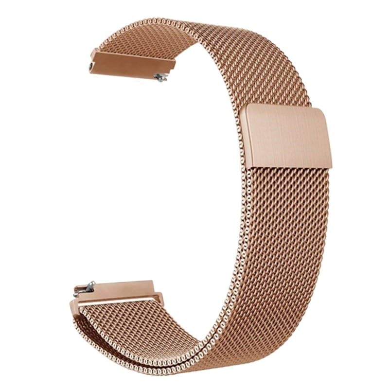 Bracelet en acier inoxydable 22mm Rose Gold pour montre Huawei Watch GT 4