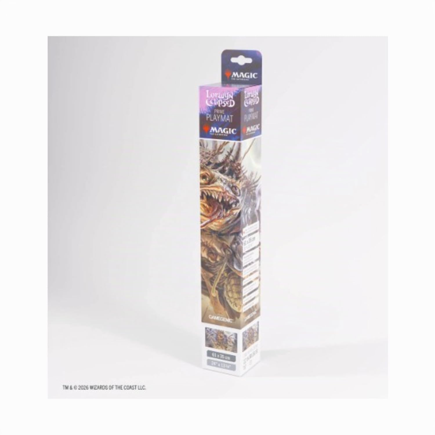 Gamegenic MTG Lorwyn Eclipsed Playmat Auntie Ool Cursewretch, accessorio da gioco, tappetino stampato a colori, multilingue