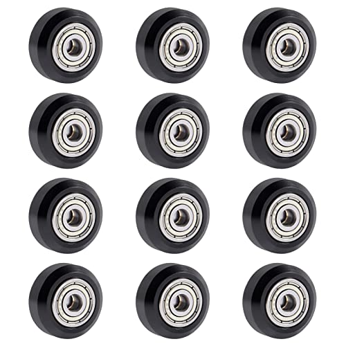 MKDCHUI 3D Printer POM Wheel Plastic Pulley 625zz Linear Bearing for...