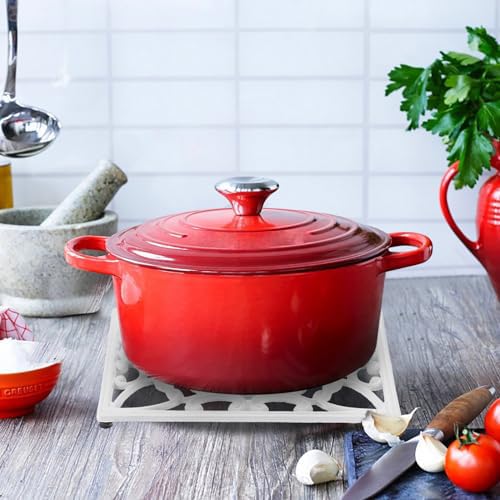 Amazon｜BSTKEY 鍋敷き 鋳鉄製 鉄瓶敷き 急須敷き おしゃれ鍋敷き