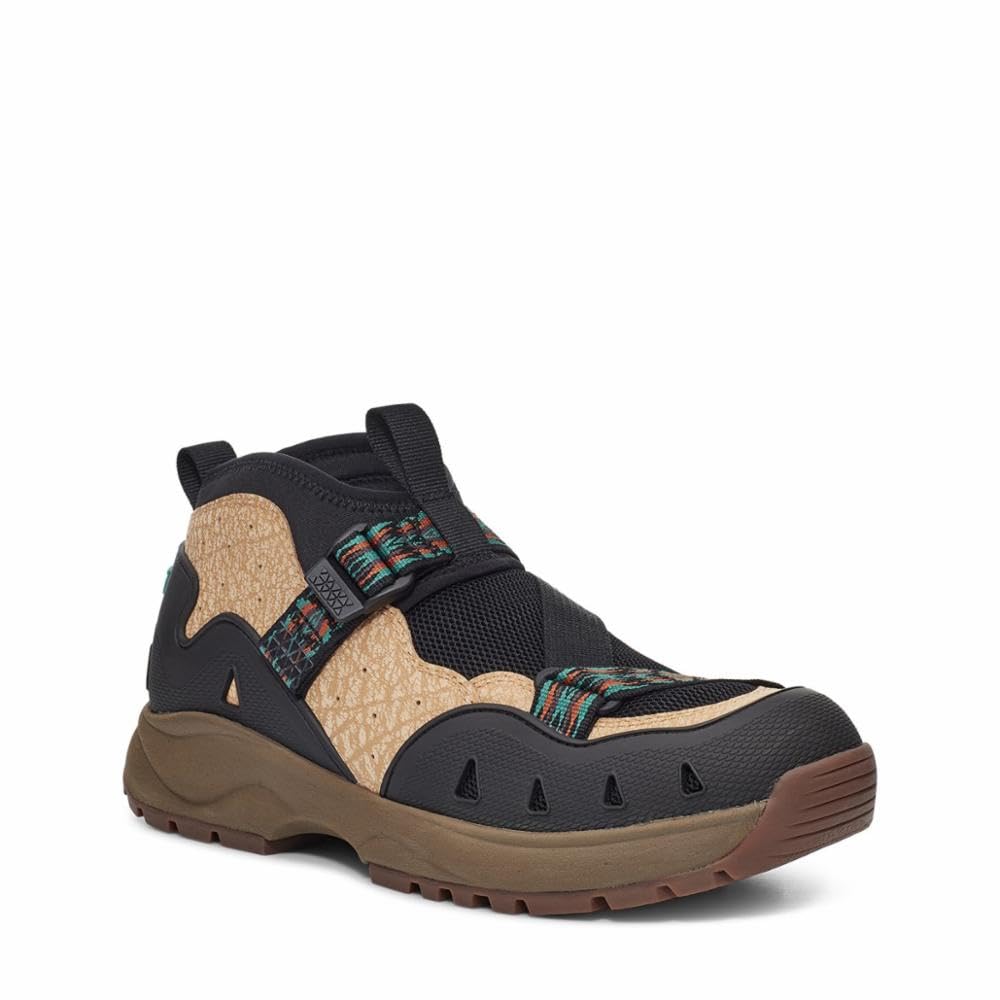 Teva Unisex Revive '94 Mid Hiker, Black/Tan, Size 10.5/12