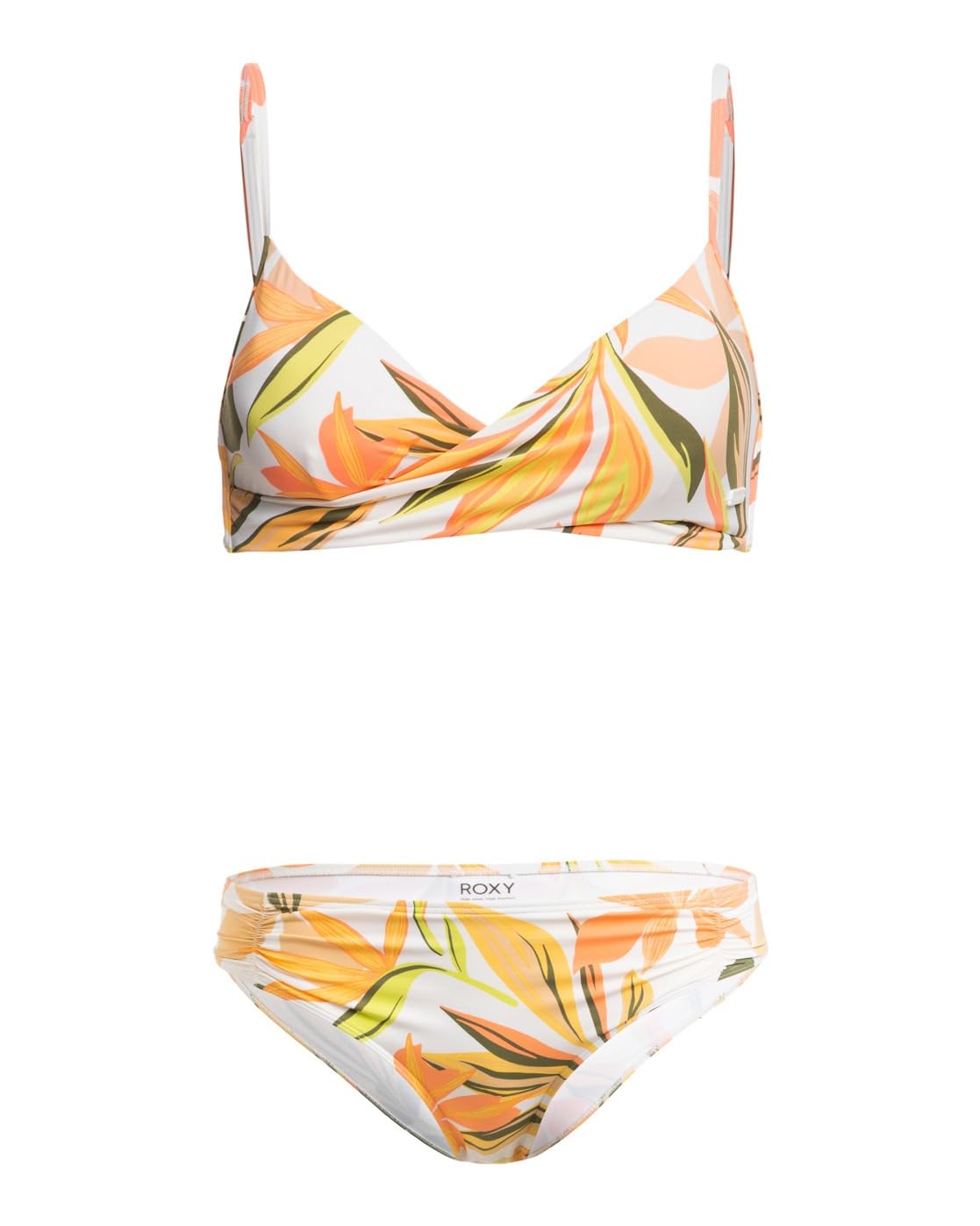 Roxy bralette zestaw bikini dla kobiet biały M