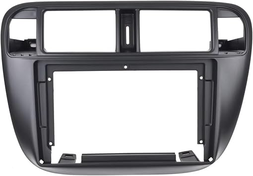 Car Radio Fascias Frame 9 Inch Car Fascia Radio Panel For Civic 2000 2001 Kit Install Facia Console Bezel Plate Trim Android Player Car Radio Stereo FrameLeft Wheel