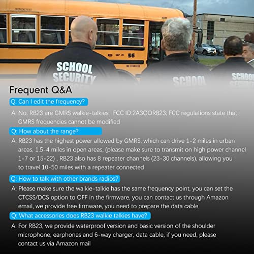 Retevis Rb23 Waterproof Walkie Talkies Adults (Ip67) With Earpiece And Mic Set(Ip66), High Power 2 Way Radios Long Range, Durability, With 6 Way Multi Gang Charger (6 Pack) #TOP5