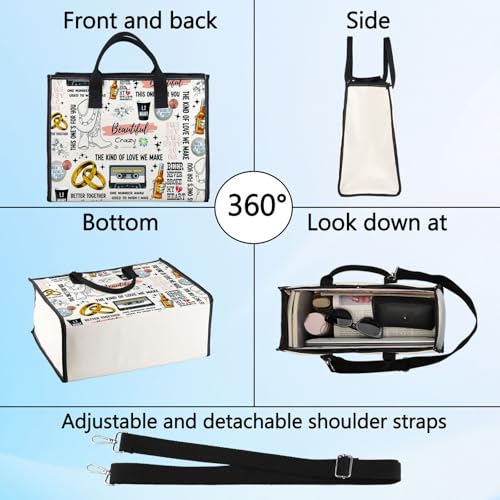 Bolso Tote de Lona Country Music para Fans miniatura 2
