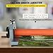 Happybuy 51 Inch Cold Laminator - Manual Vinyl Photo Film. Hand Crank Pressure. 10mm Laminator
