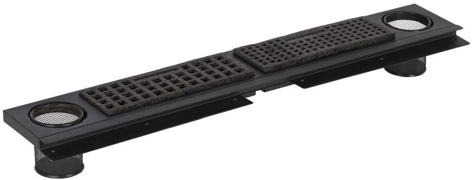 Modern Premier Metal Tray for Art/Craft Table, 36 Inch, Black