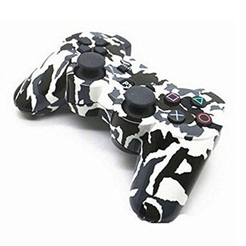 Saflyse 1pcs Wireless Controller Joypad Schultertasten Kontroller Gamepad für PS3 (3)